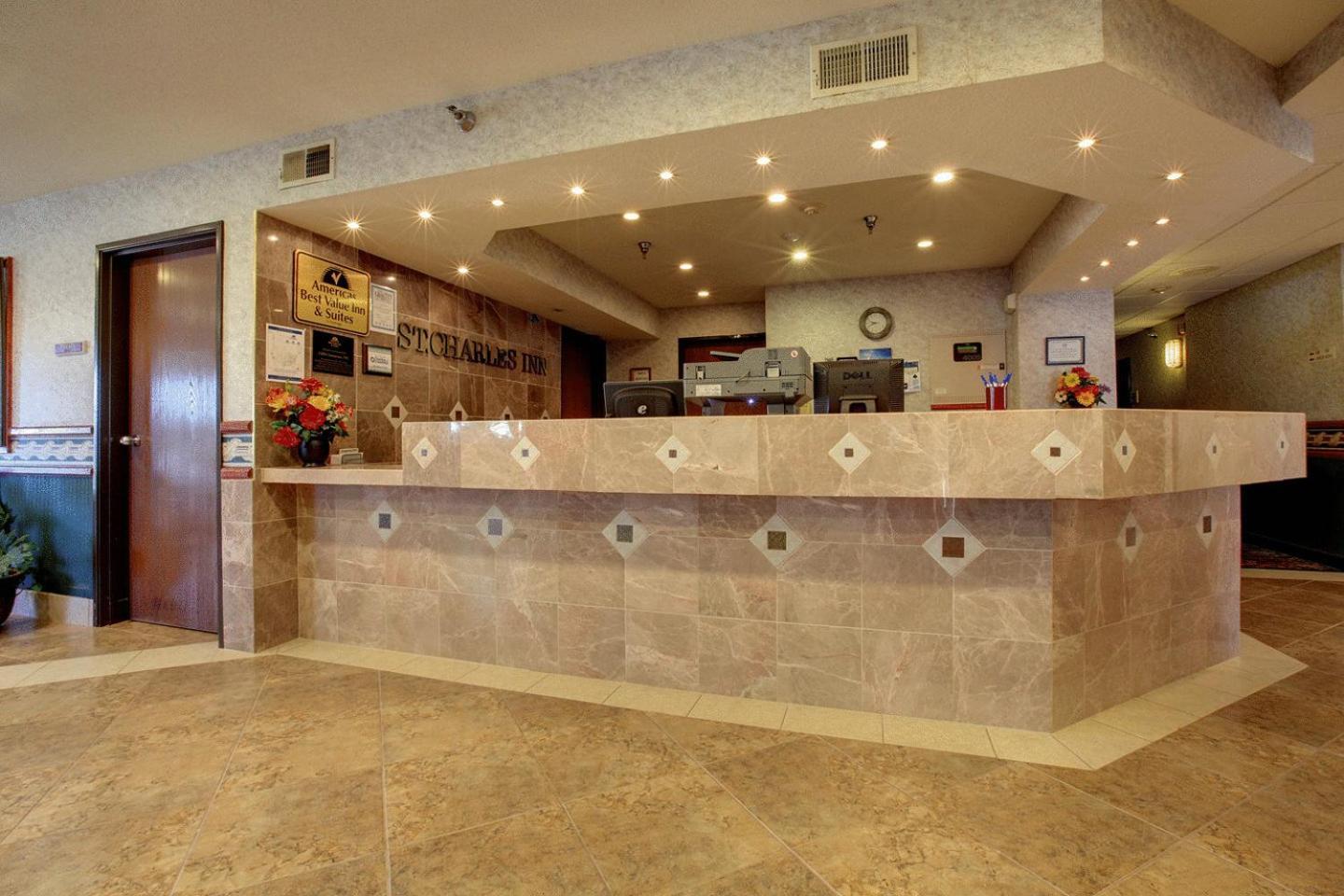 Americas Best Value Inn And Suites Saint Charles Beltér fotó