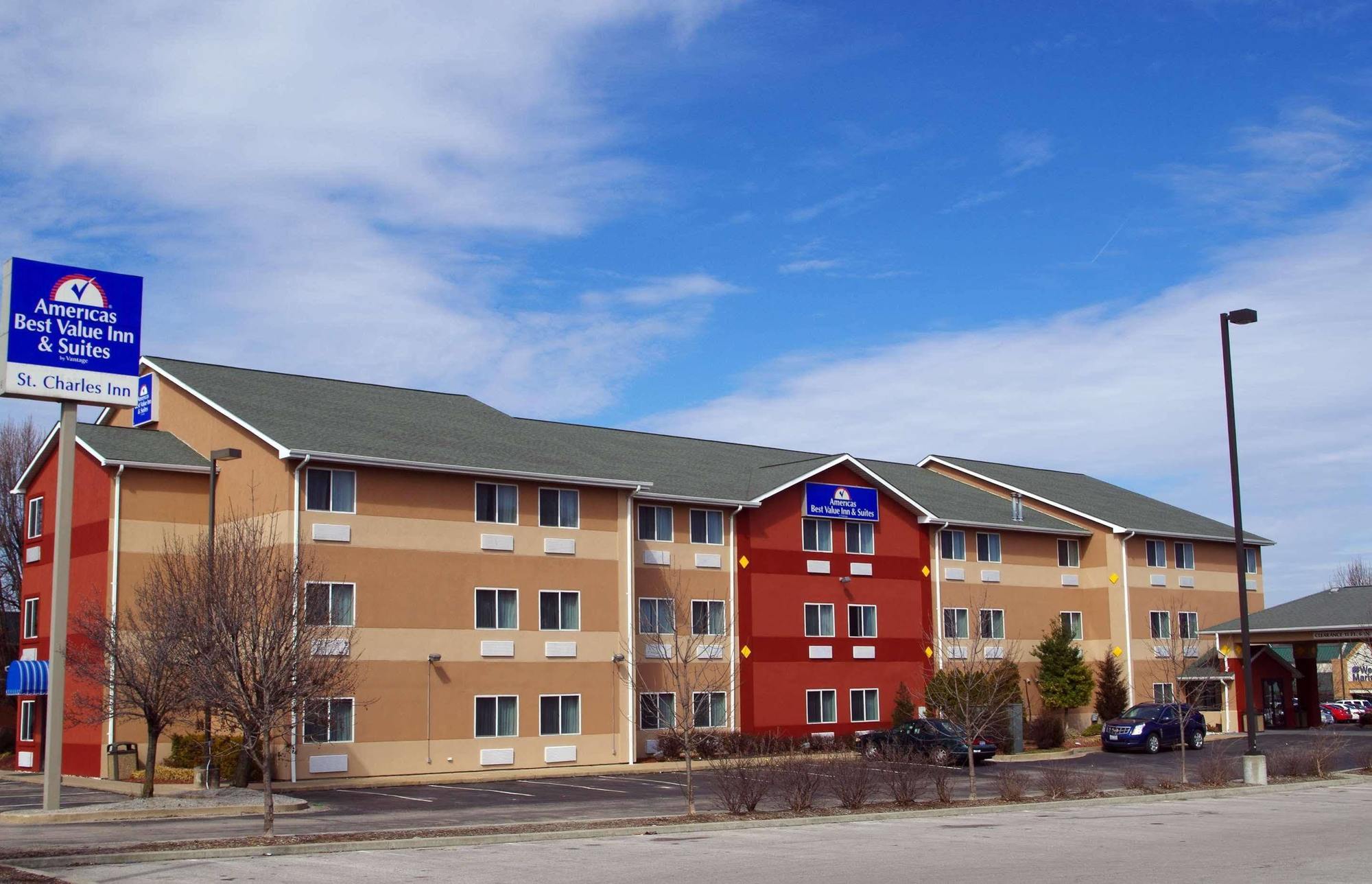 Americas Best Value Inn And Suites Saint Charles Kültér fotó