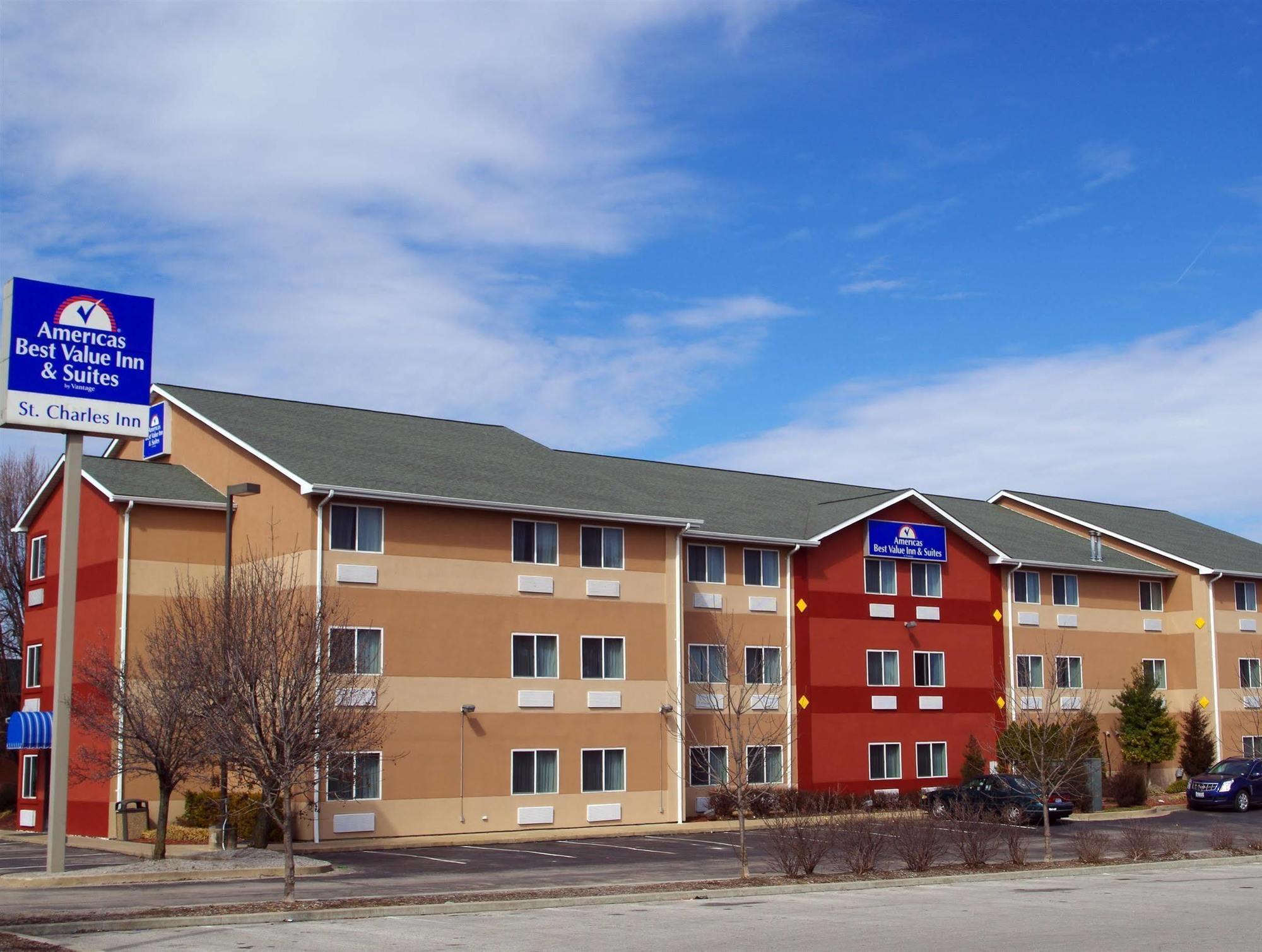 Americas Best Value Inn And Suites Saint Charles Kültér fotó
