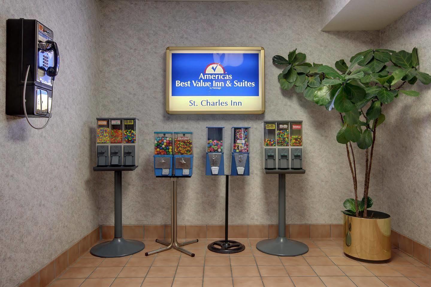 Americas Best Value Inn And Suites Saint Charles Beltér fotó